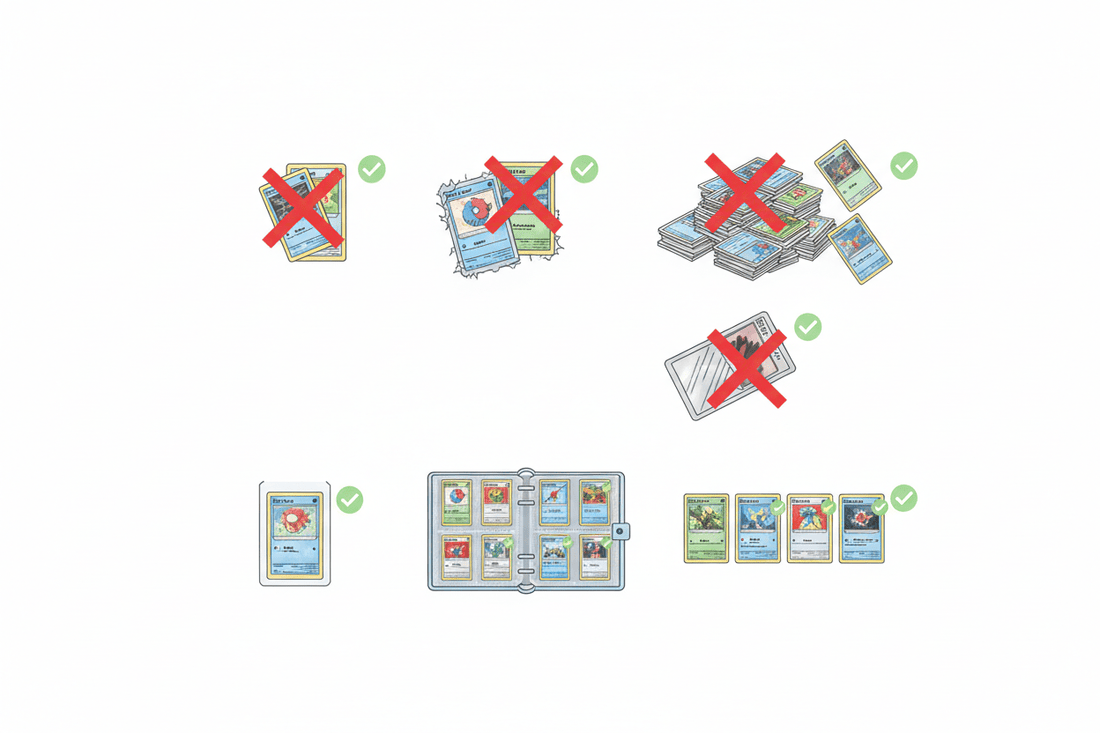 Les erreurs à éviter quand on commence une collection Pokémon - sneyzencorp