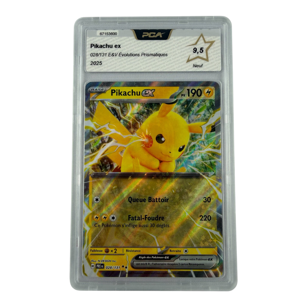 Pikachu Ex 028/131  PCA 9.5