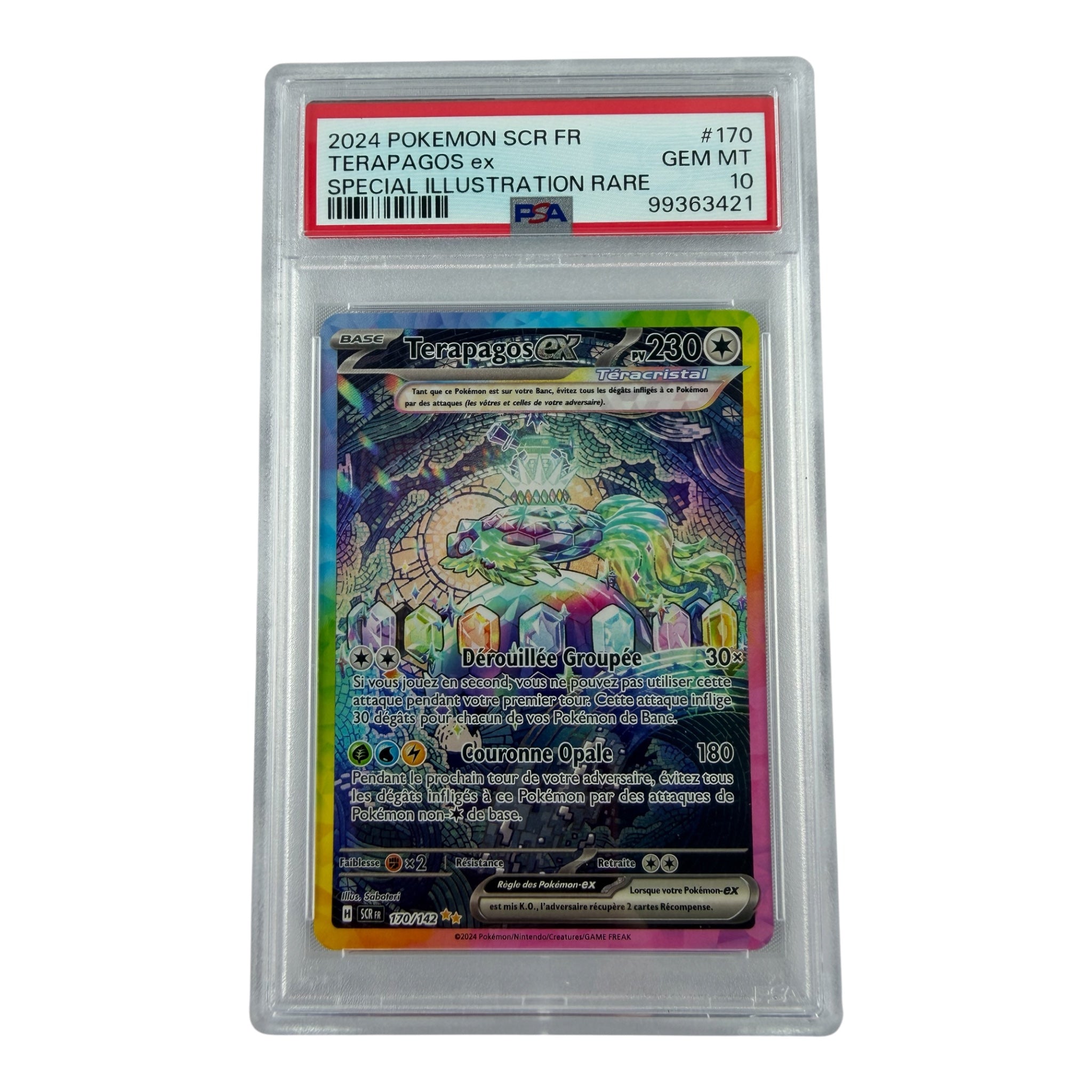 Terapagos Ex 170/142  PSA 10