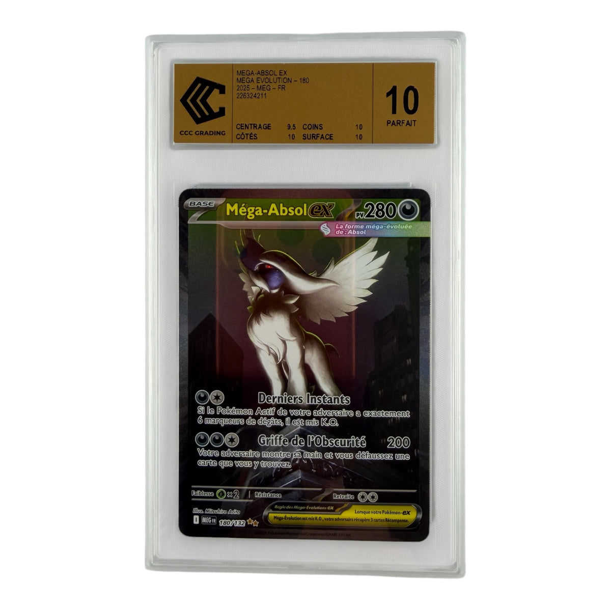 Méga Absol-ex 180/132 – CCC 10 Gold Label | Sneyzen Corp