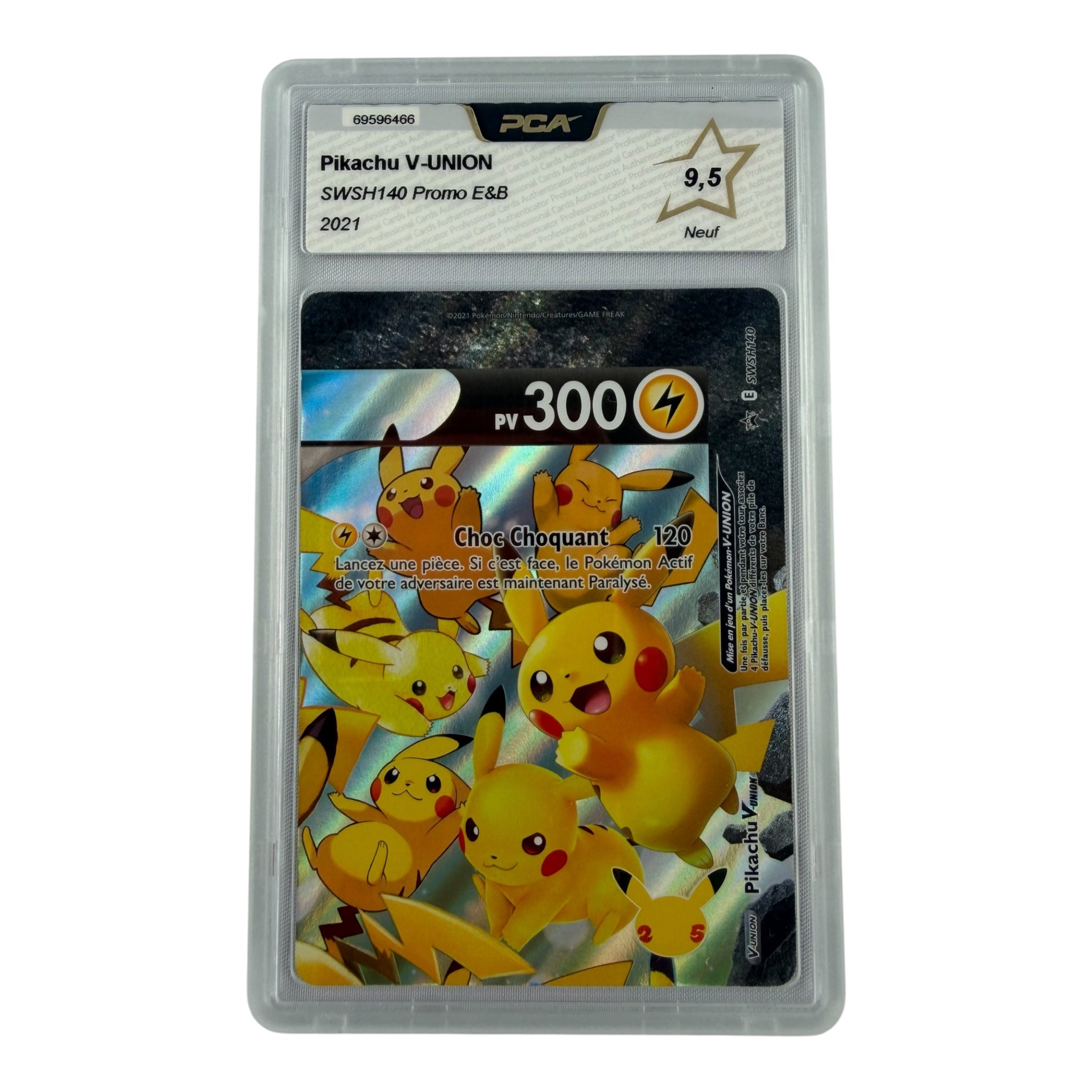 Pikachu V-union SWSH140  PCA 9.5