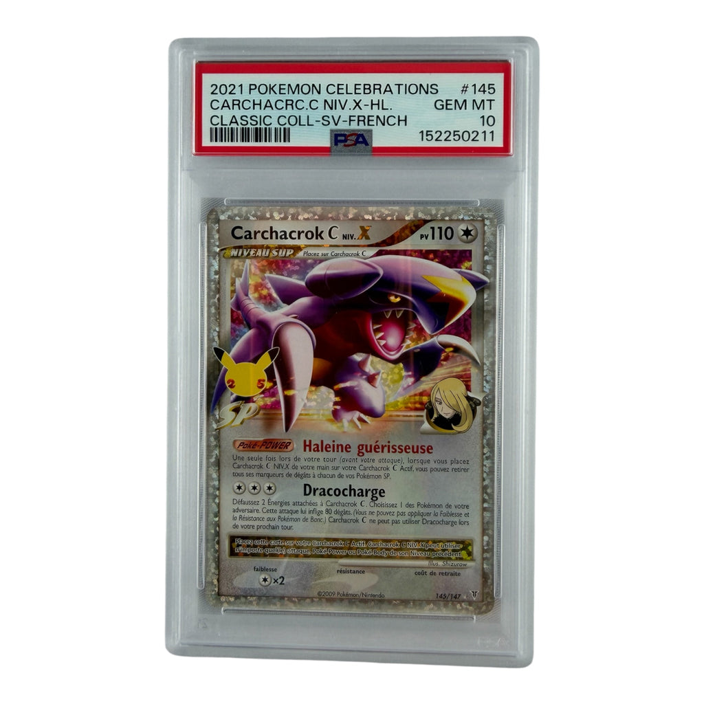 Carchacrock Niv.X 145/147 – PSA 10 | Sneyzen Corp