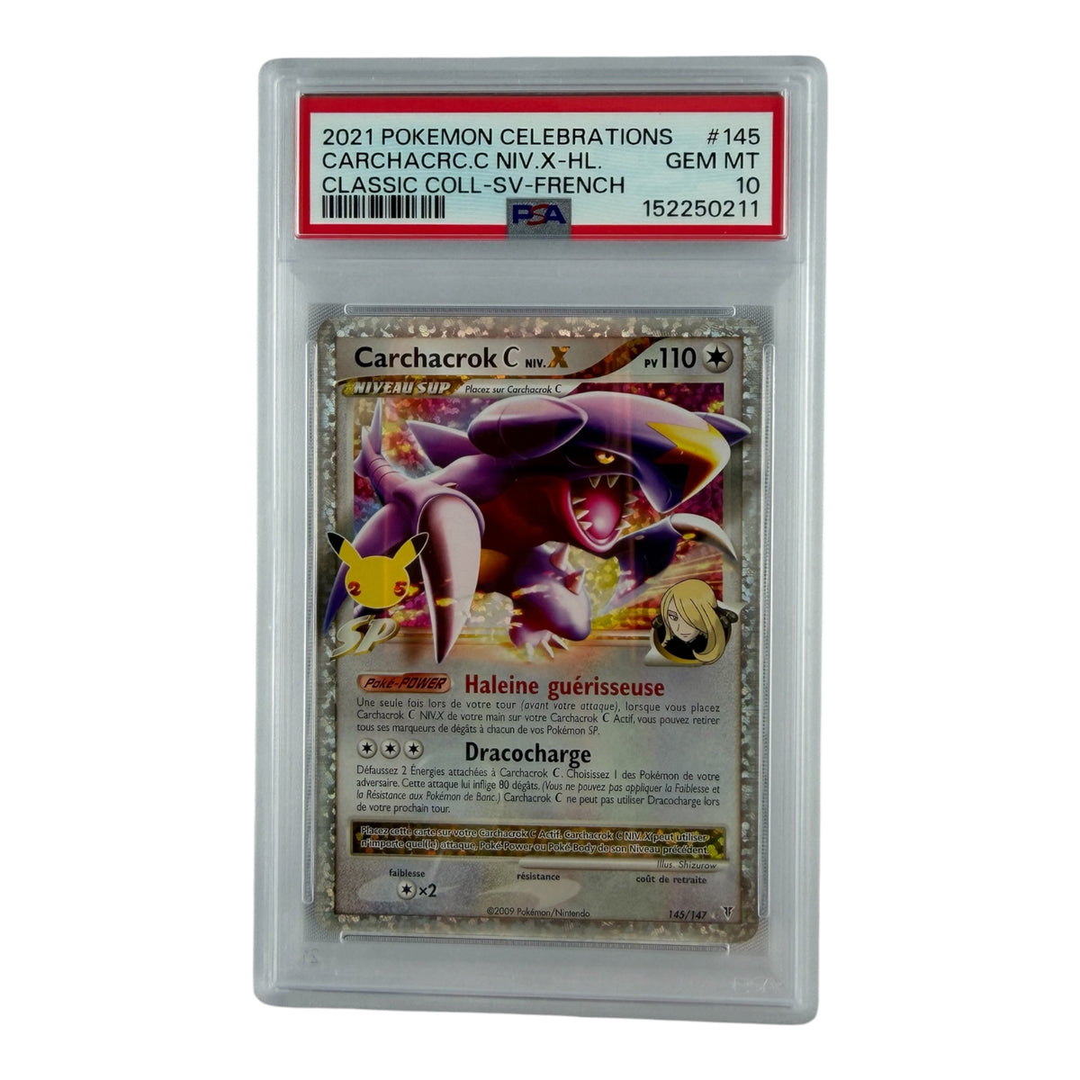 Carchacrock Niv.X 145/147 – PSA 10 | Sneyzen Corp