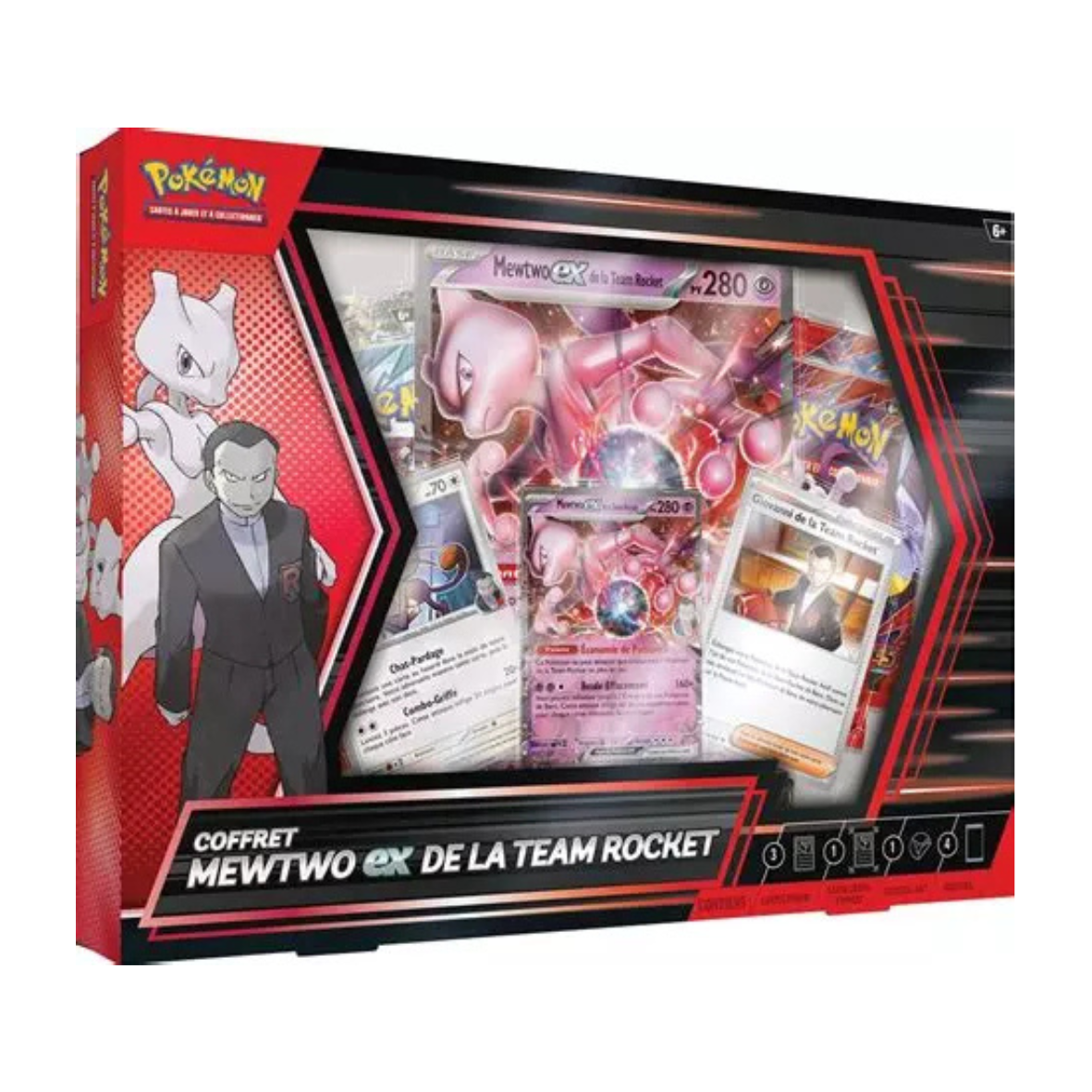 Coffret Pokémon Mewtwo EX – Team Rocket Neuf et Scellé
