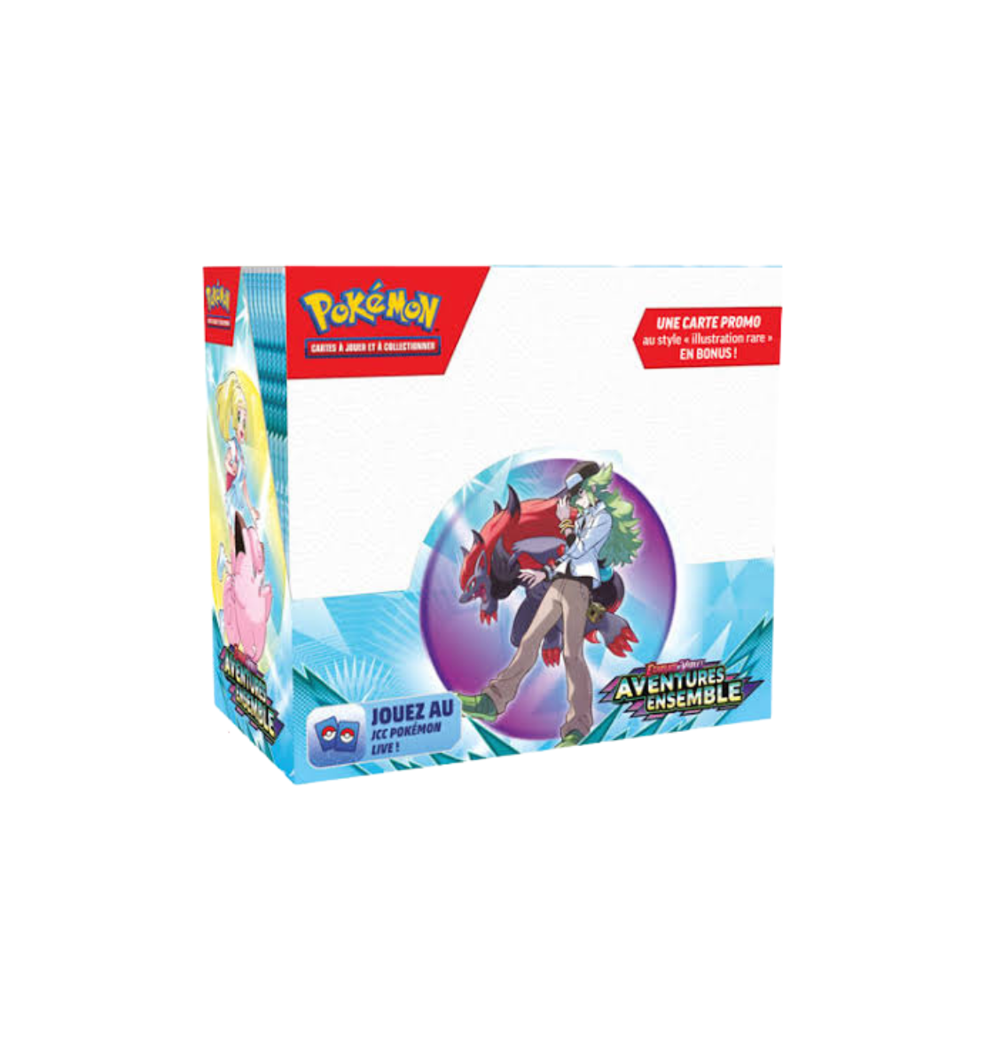 Display EV09 Aventures Ensemble – avec Carte Promo Reshiram