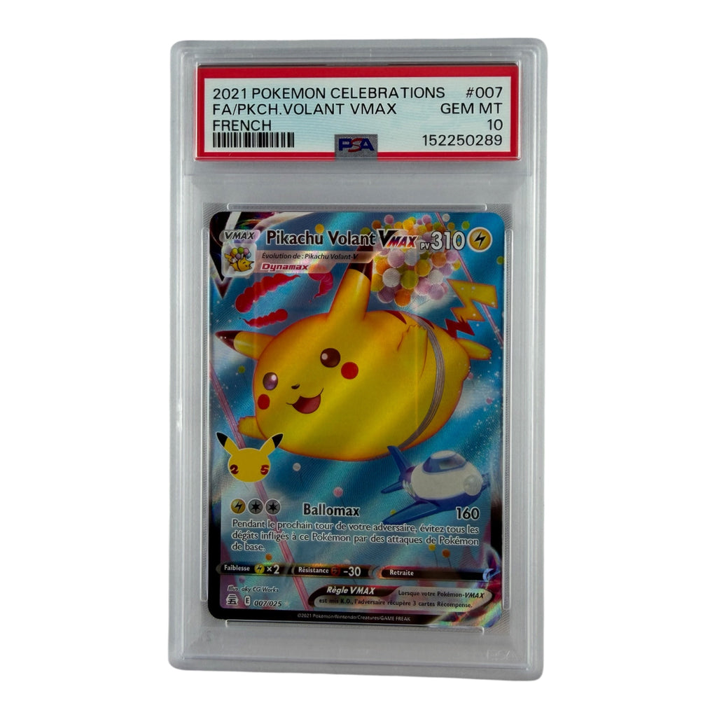 Pikachu Volant VMAX 007/025 – PSA 10 | Sneyzen Corp