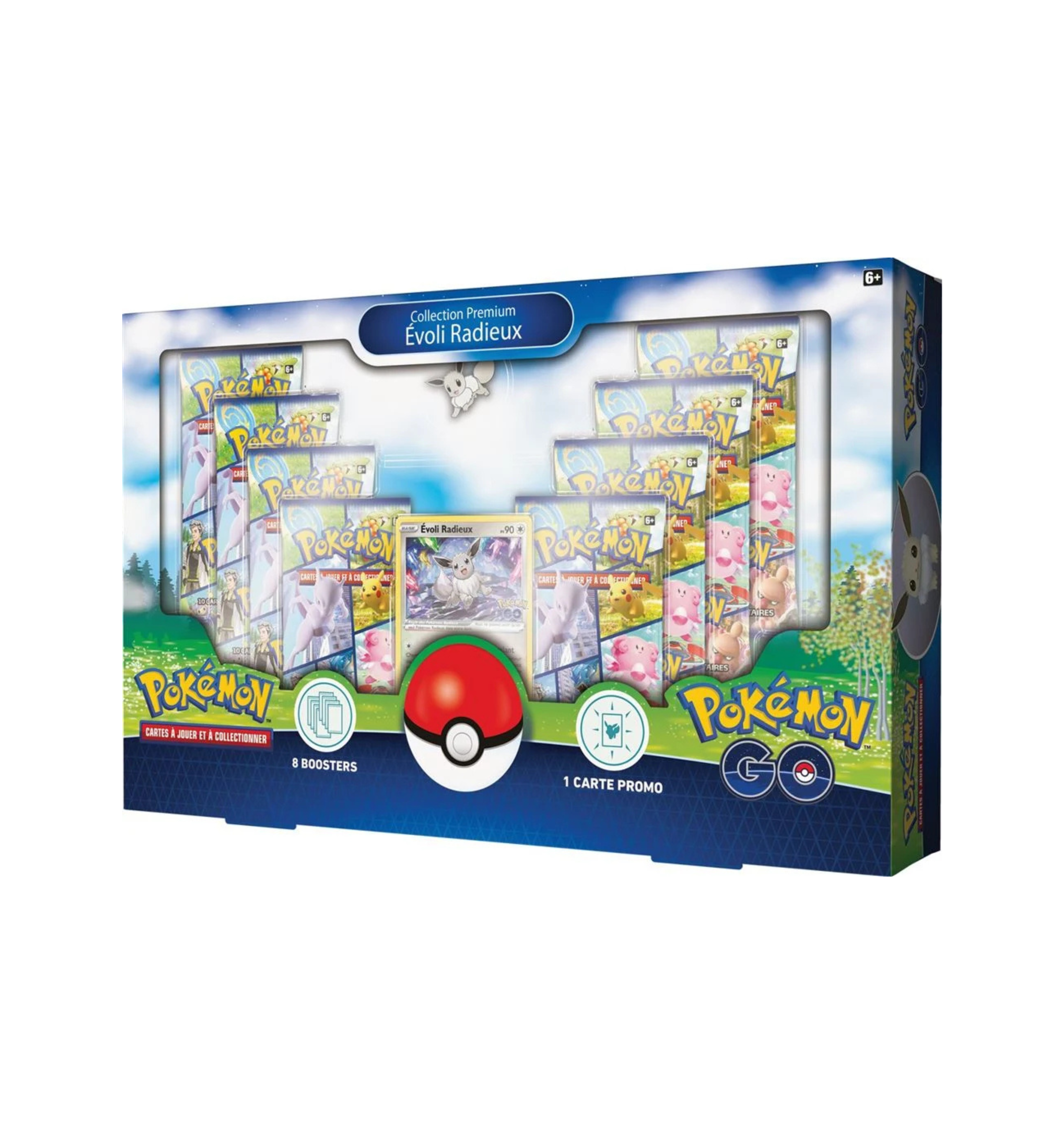 Coffret Premium Évoli Radieux – Pokémon GO - sneyzencorp