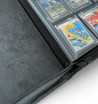 Binder Toploaders Noir Sneyzen Corp. - Classeur Rigide avec Zip pour Cartes Pokémon - sneyzencorp