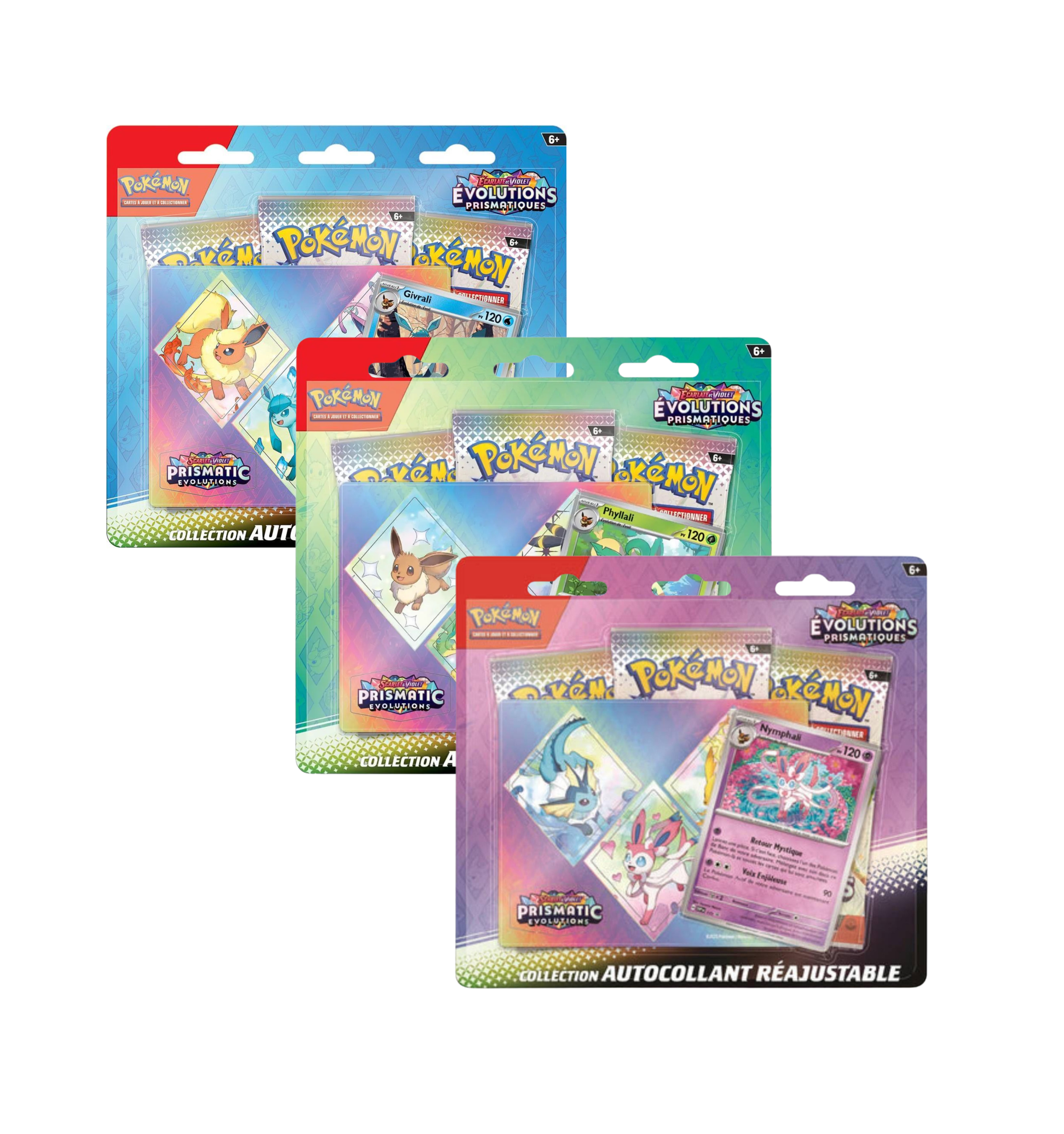 Tripack EV8.5 Évolutions Prismatiques Neuf et Scellé - sneyzencorp