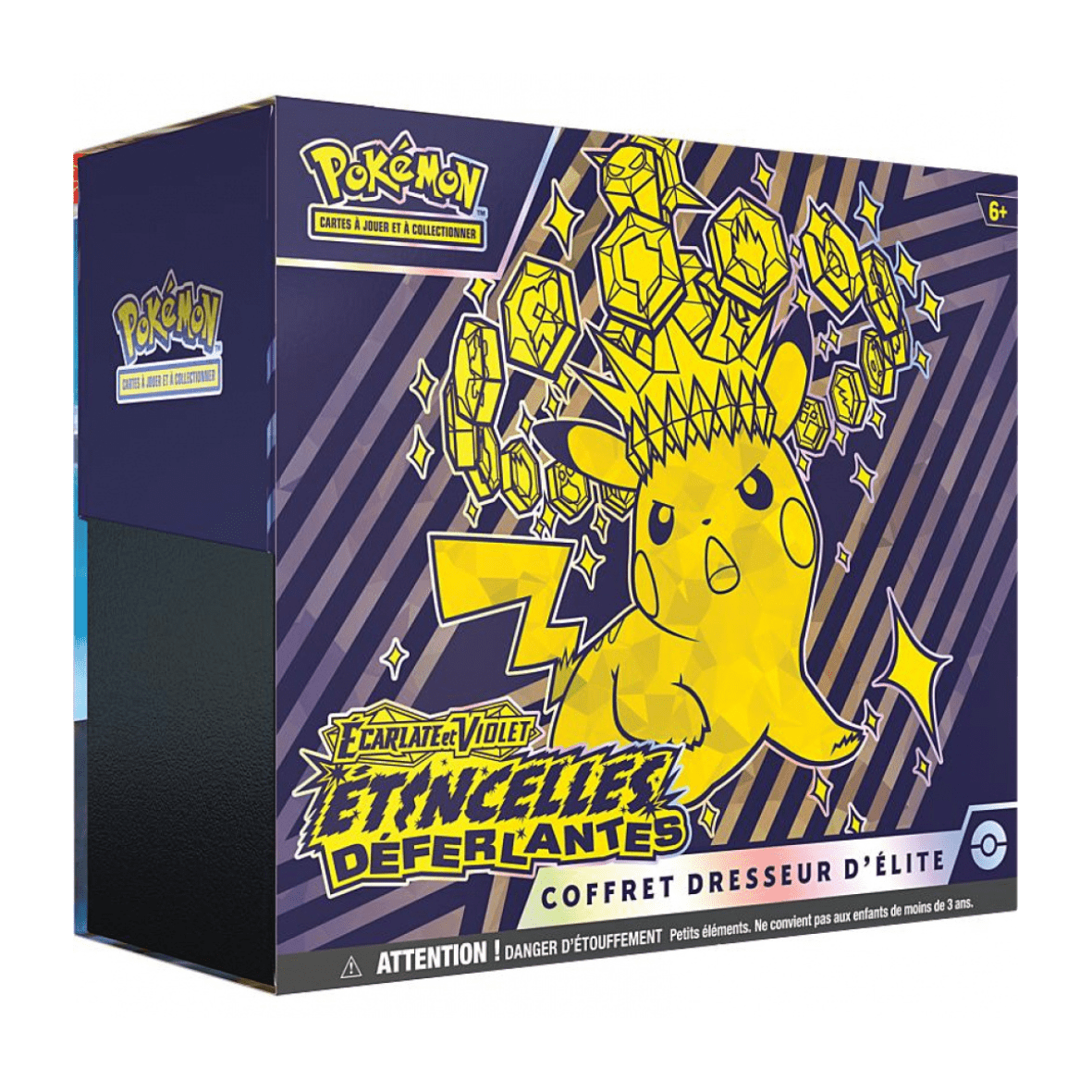 Coffret Dresseur d’Élite Pokémon EV08 Étincelles Déferlantes neuf et scellé, produit authentique  sur Sneyzencorp.com