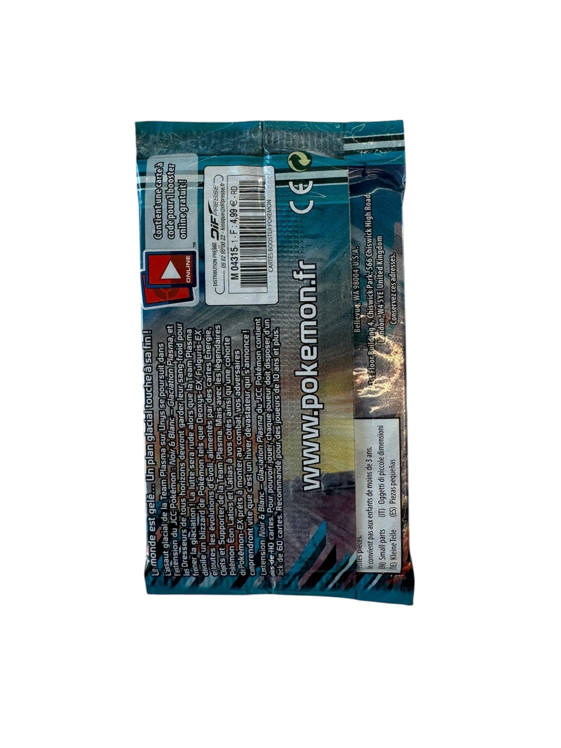 Booster Pokémon Glaciation Plasma Deoxys NB9 NPNT Neuf et Scellé - sneyzencorp