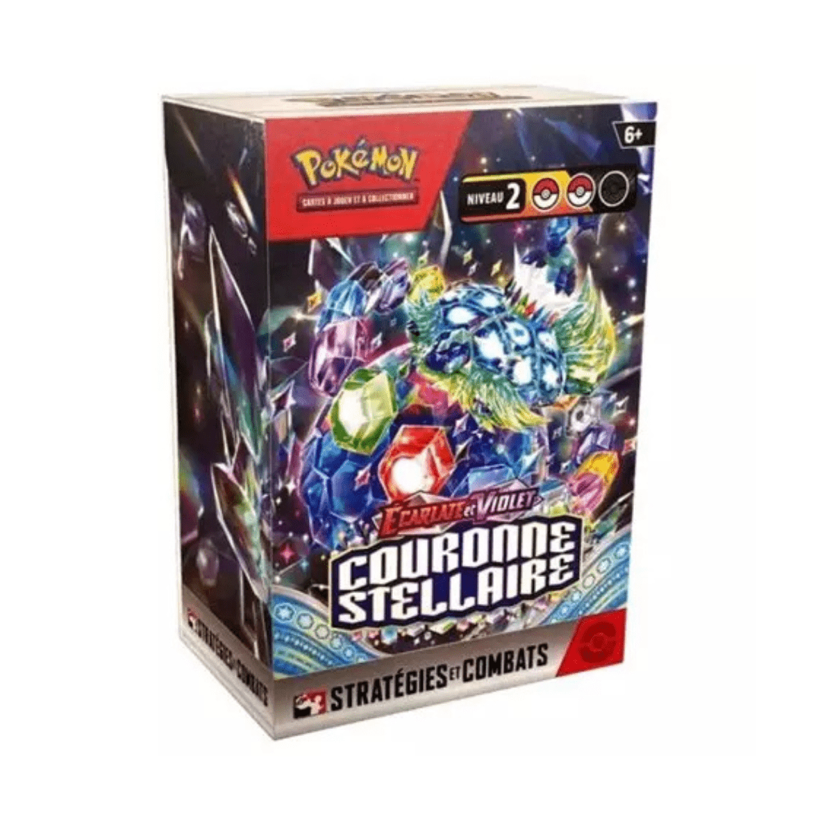 Kit Avant-Première Pokémon EV07 Couronne Stellaire neuf et scellé, produit authentique à collectionner sur Sneyzencorp.com