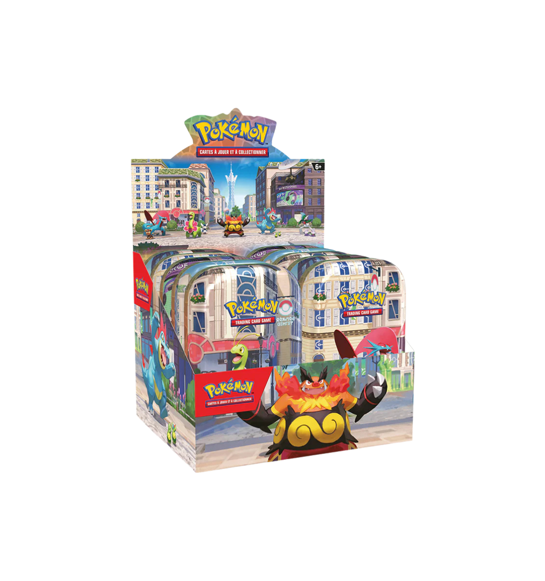 Display de 10 mini tins Pokémon Illumis FR neuf et scellé | Sneyzencorp