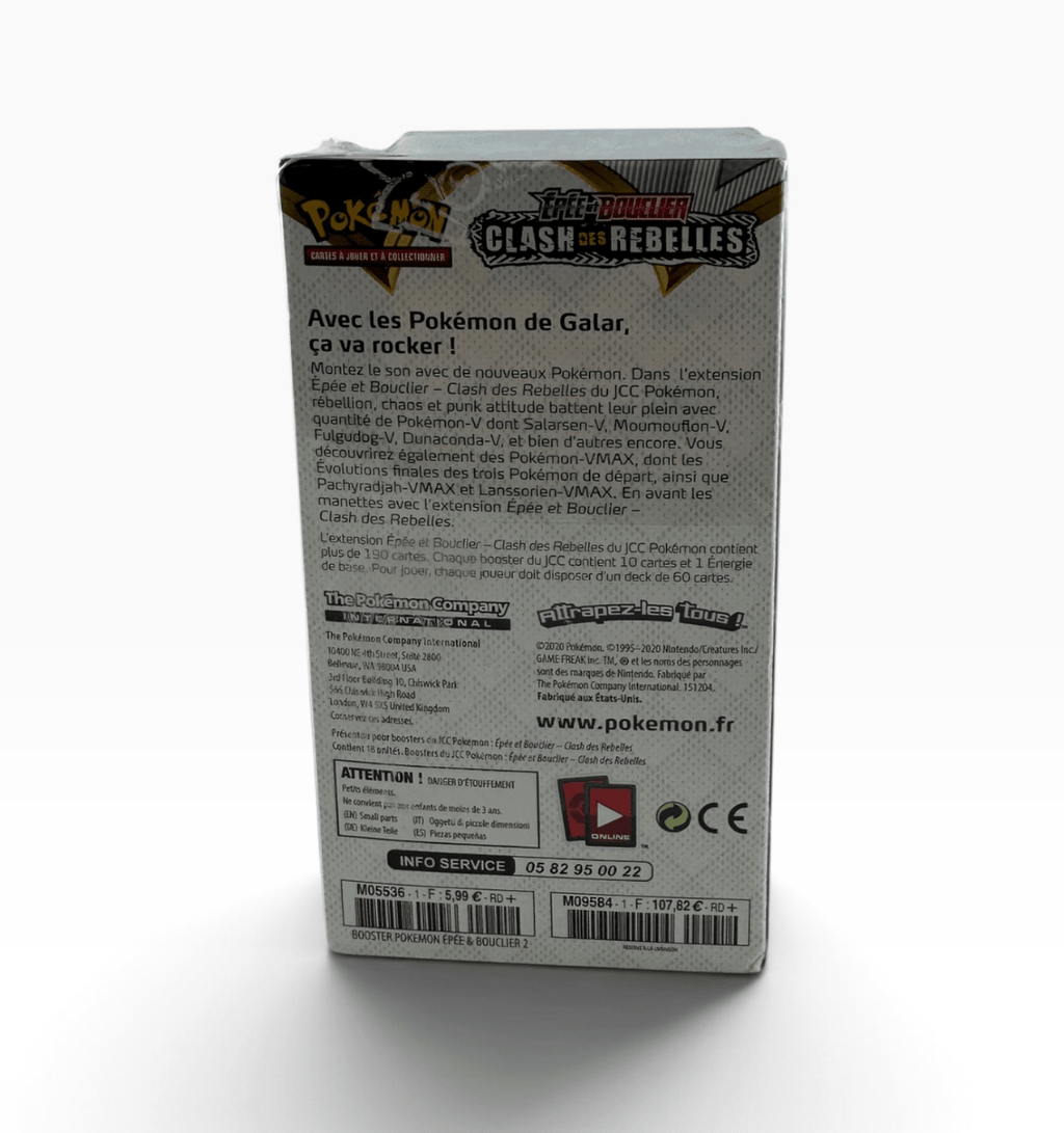 Demi-Display EB02 Clash des Rebelles – 18 Boosters - sneyzencorp