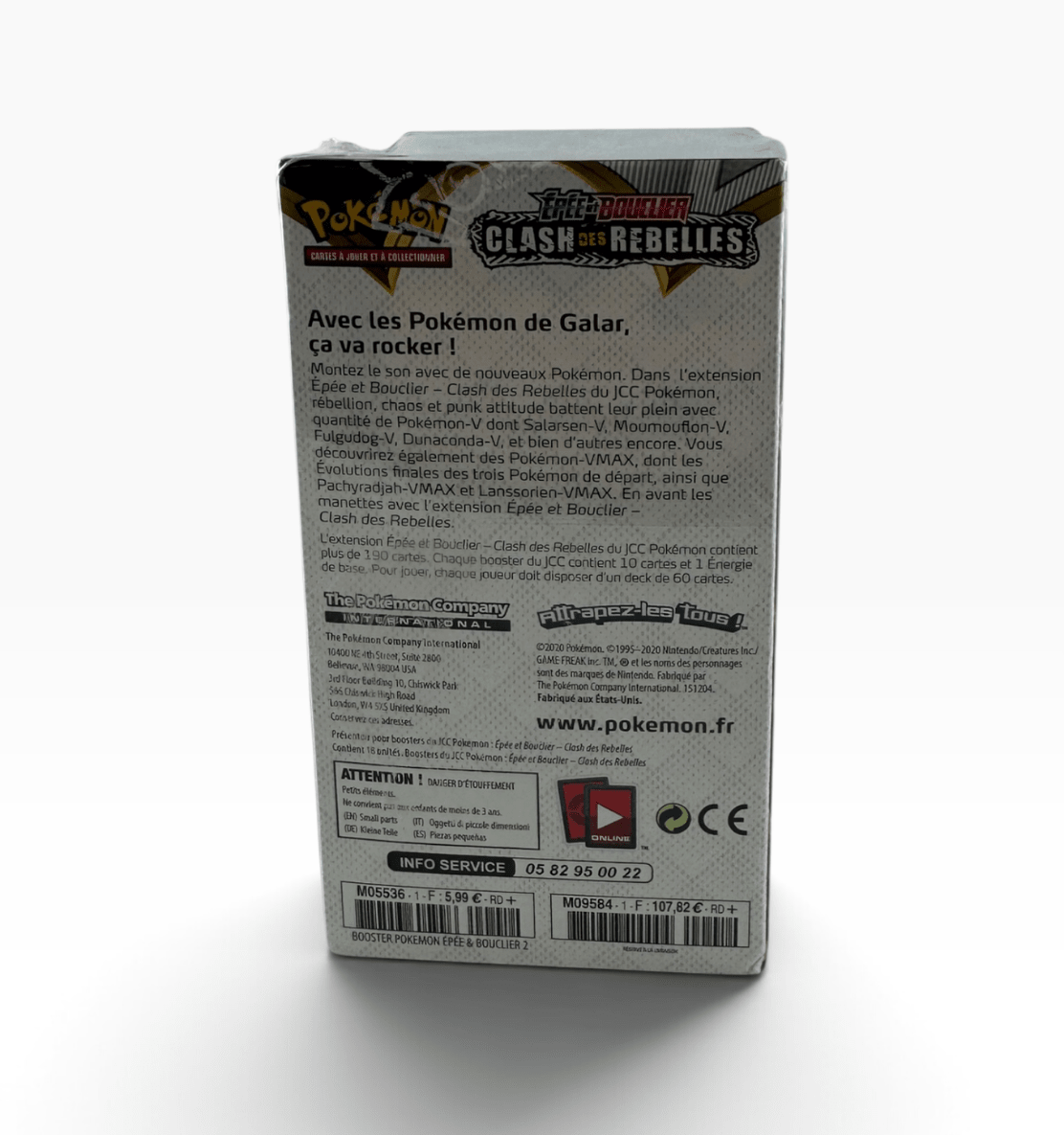 Demi-Display EB02 Clash des Rebelles – 18 Boosters - sneyzencorp