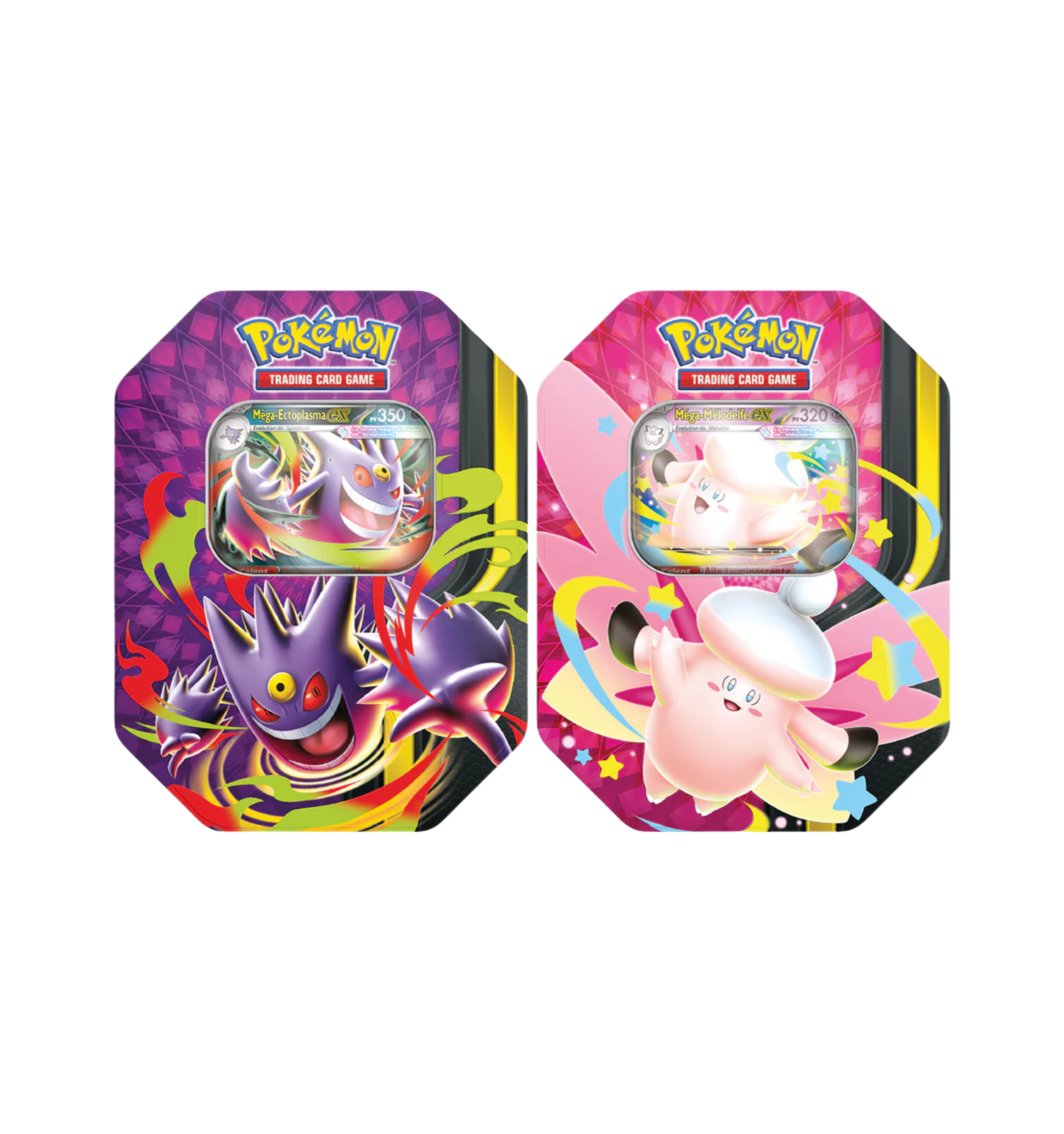 Lot 2 Pokébox Méga-Ectoplasma & Méga-Mélodelfe - sneyzencorp
