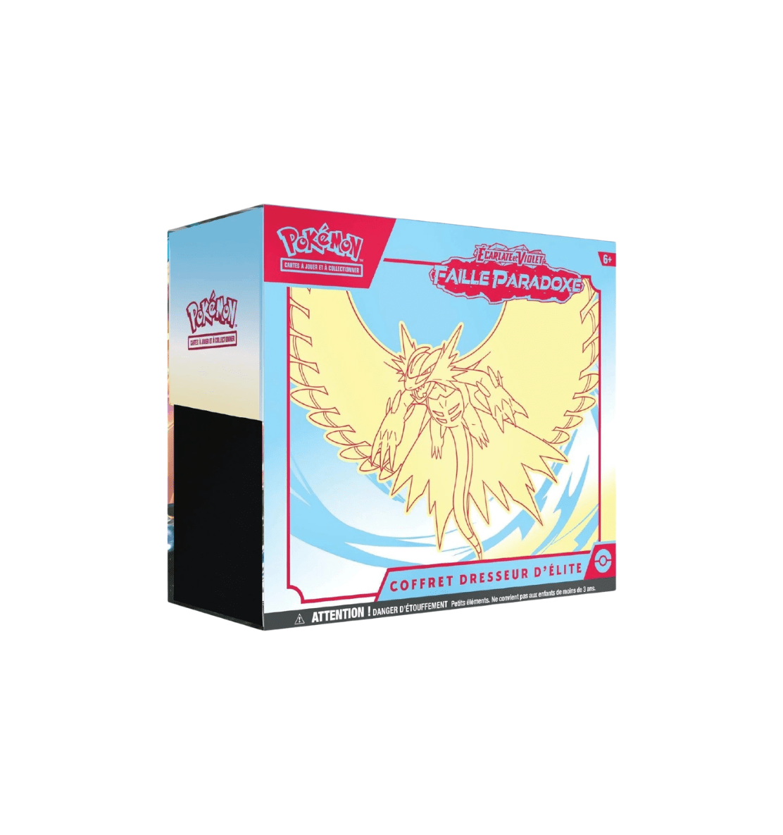 ETB Pokémon EV04 Faille Paradoxe Rugit - Lune Neuf et Scellée - sneyzencorp