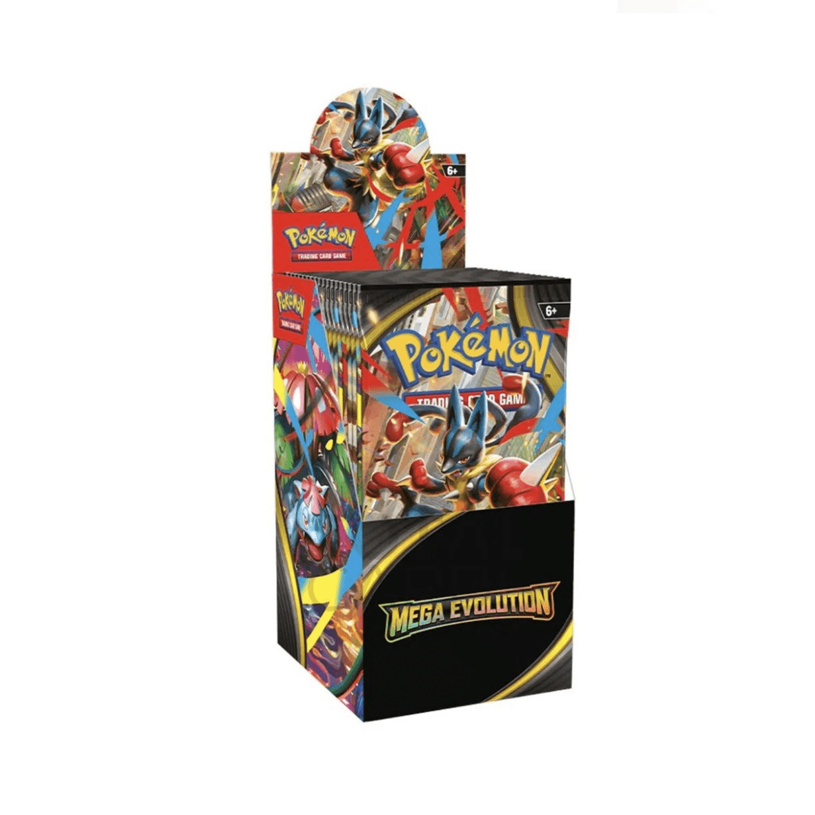 Demi Display Pokémon ME01 Méga Évolution avec 18 boosters neufs et scellés, produit officiel et authentique – Sneyzencorp.com