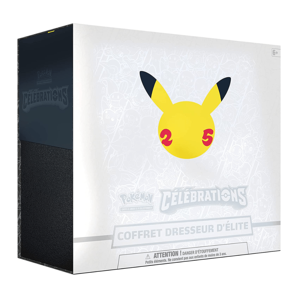 Coffret Dresseur d’Élite Pokémon 25 Ans Célébrations ETB neuf et scellé, produit authentique sur Sneyzencorp.com