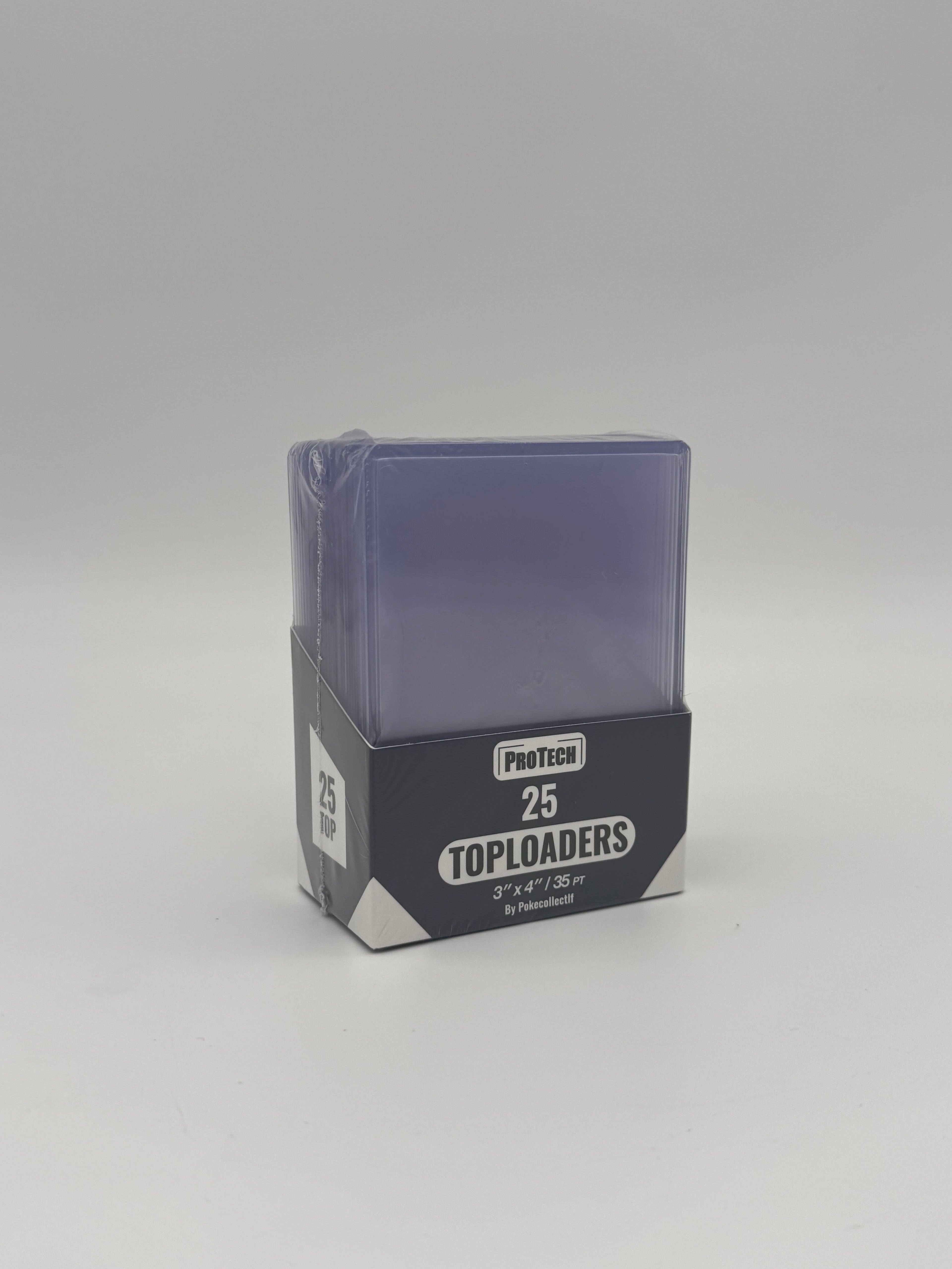 Lot de 25 Toploaders Protech protège cartes Pokémon, accessoire neuf et résistant pour vos collections sur Sneyzencorp.com