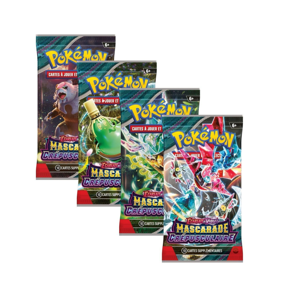 Art Set Booster Pokémon EV06 Mascarade Crépusculaire Neuf et Scellé - sneyzencorp