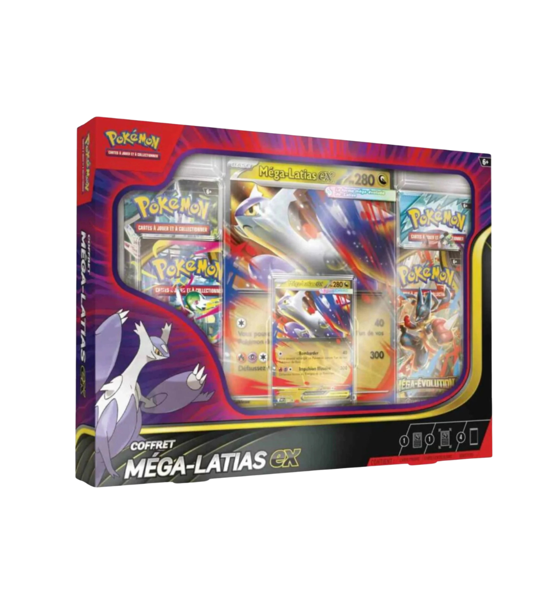 Coffret ME01 Méga-Évolution Méga-Latias-ex Neuf et Scellé - sneyzencorp