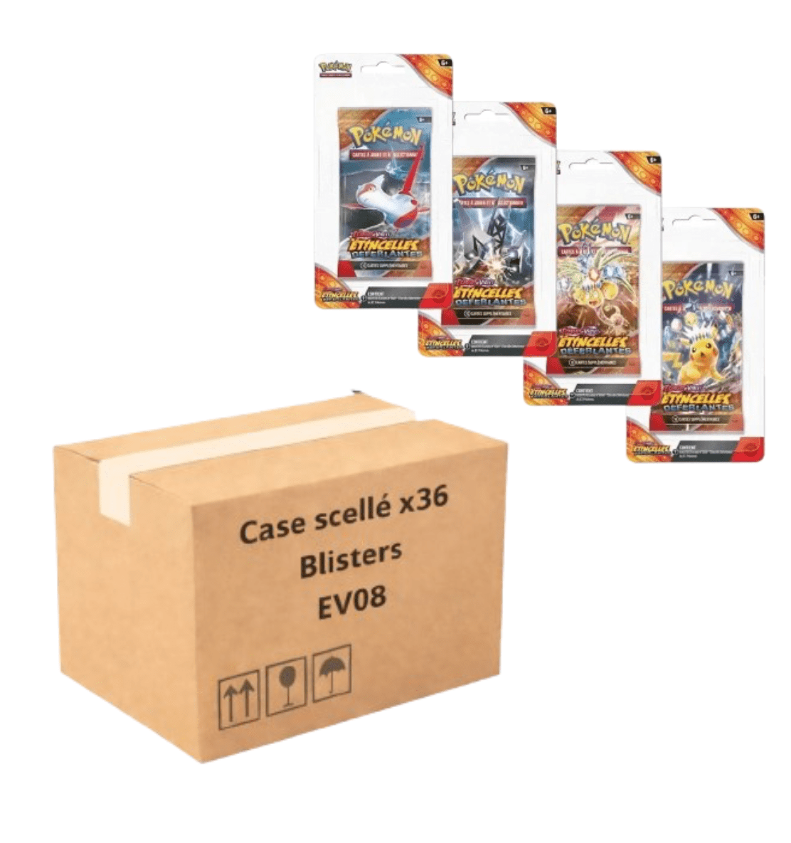 Case Blister EV08 Étincelles Déferlantes Neuf et Scellé - sneyzencorp
