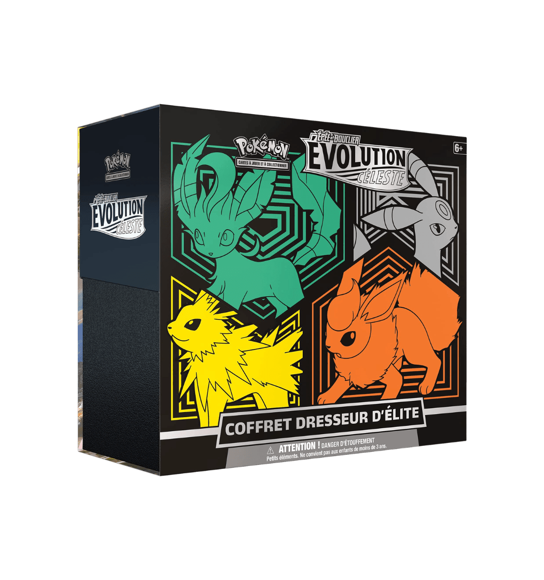 ETB EB07 Évolution Céleste Noctali Pyroli Voltali Phyllali Neuf et Scellé - sneyzencorp