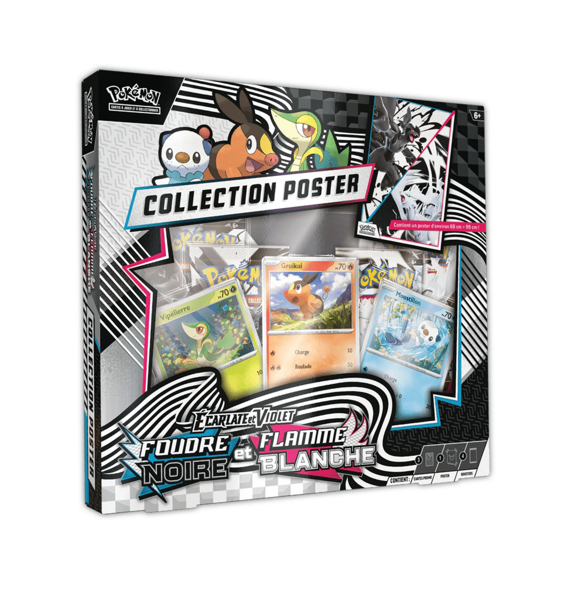 Coffret Poster EV10.5 – Flamme Blanche & Foudre Noire – neuf et scellé | Sneyzen Corp