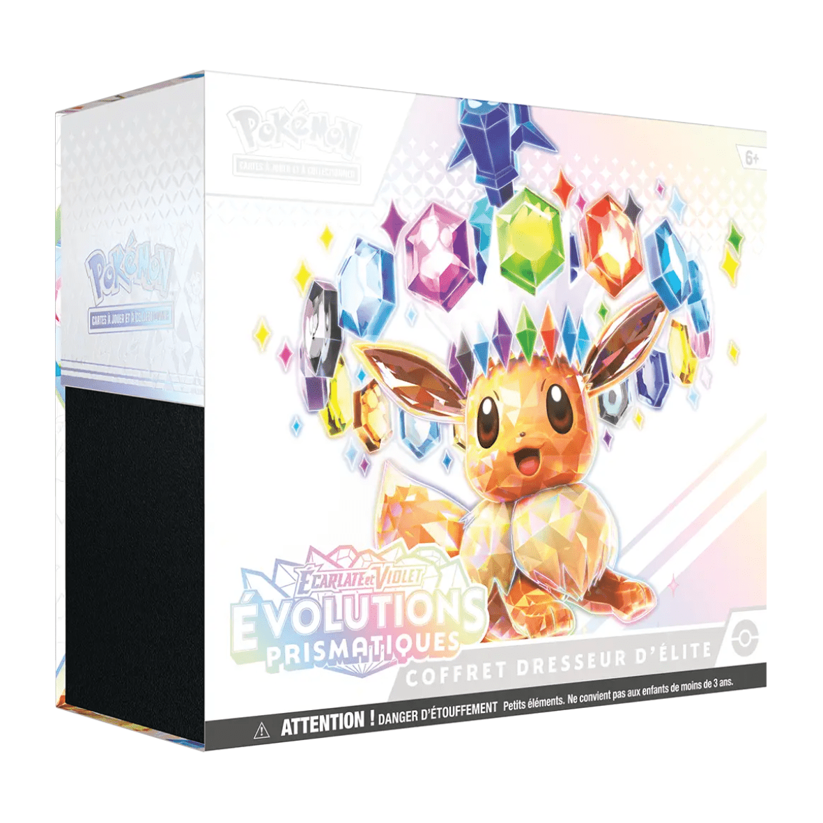 Coffret Dresseur d’Élite Pokémon EV8.5 Évolutions Prismatiques neuf et scellé, ETB authentique  sur Sneyzencorp.com