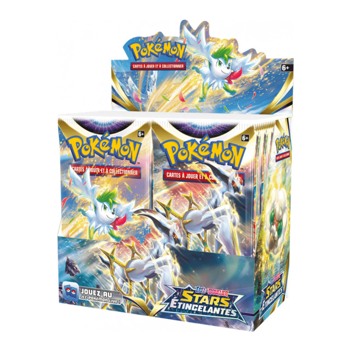 Display Pokémon EB09 Stars Étincelantes avec 36 boosters neufs et scellés, produit authentique  sur Sneyzencorp.com