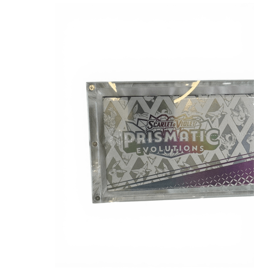 Protection acrylique magnétique pour coffret SPC Pokémon – vue 2 | Sneyzencorp