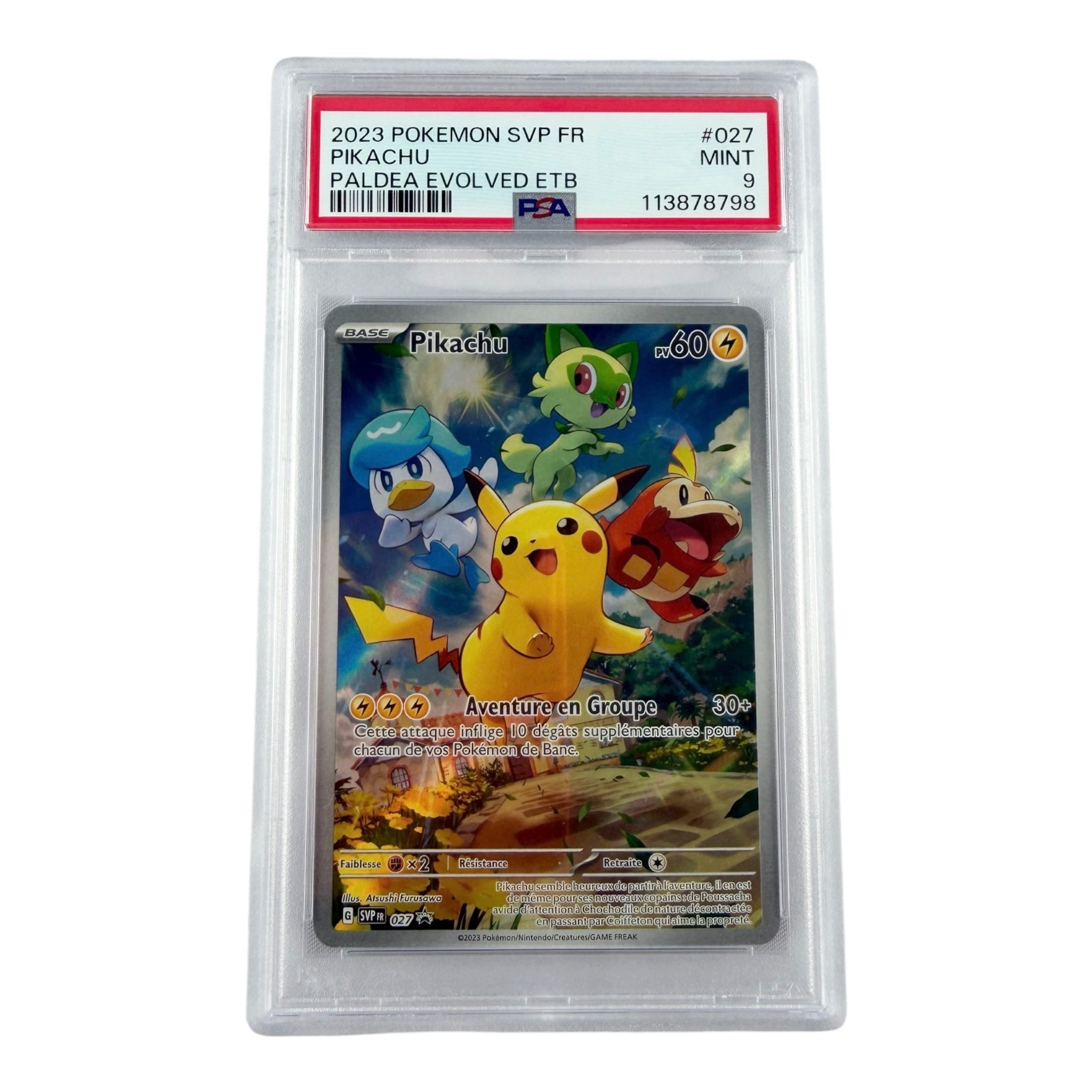 Pikachu Promo 027 – PSA 9 - sneyzencorp