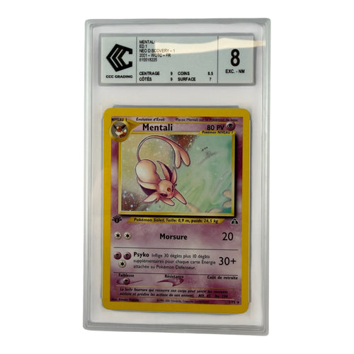 Mentali Holo 1/75 Édition 1 – CCC 8