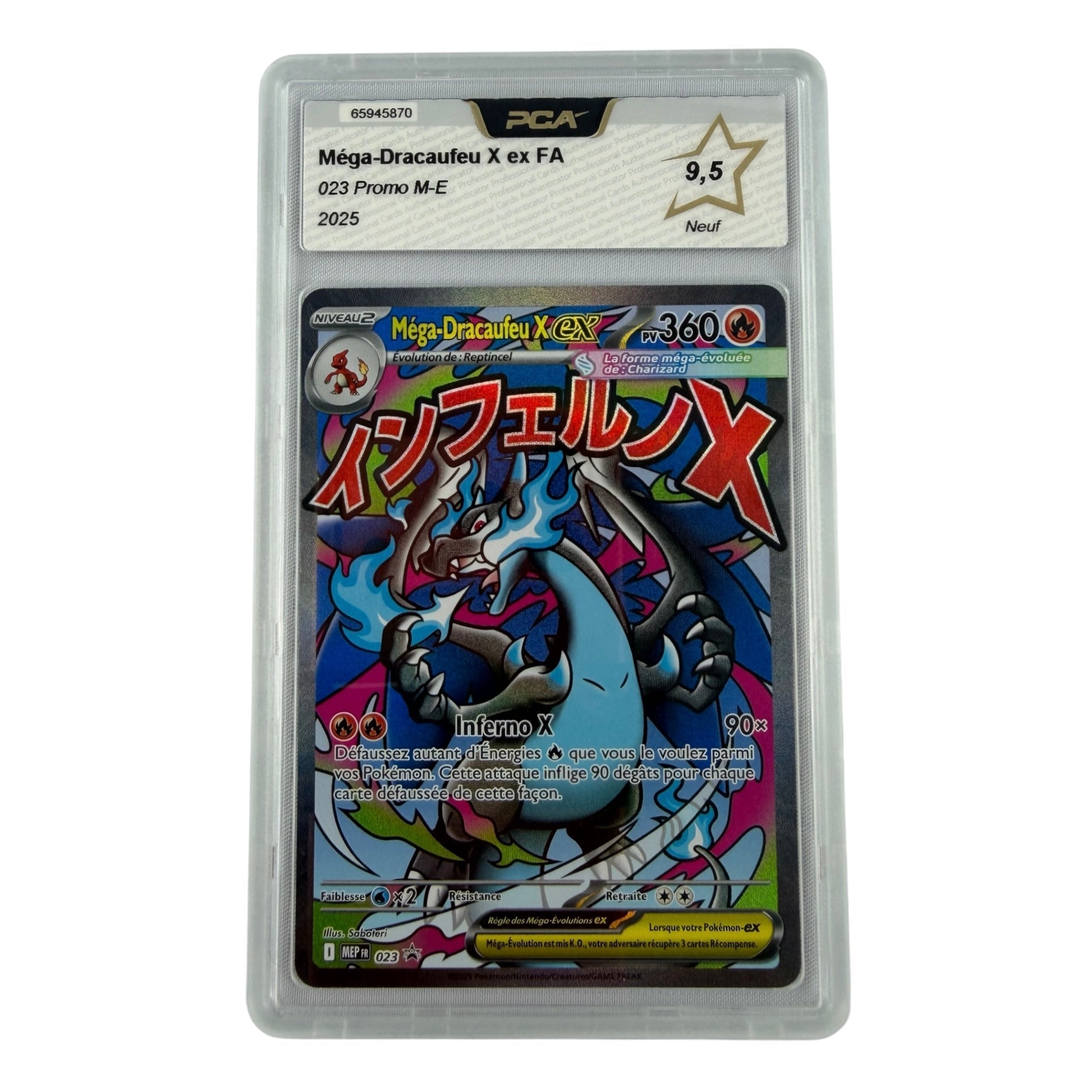 Mega Dracaufeu X Ex 023 PCA 9.5 - sneyzencorp
