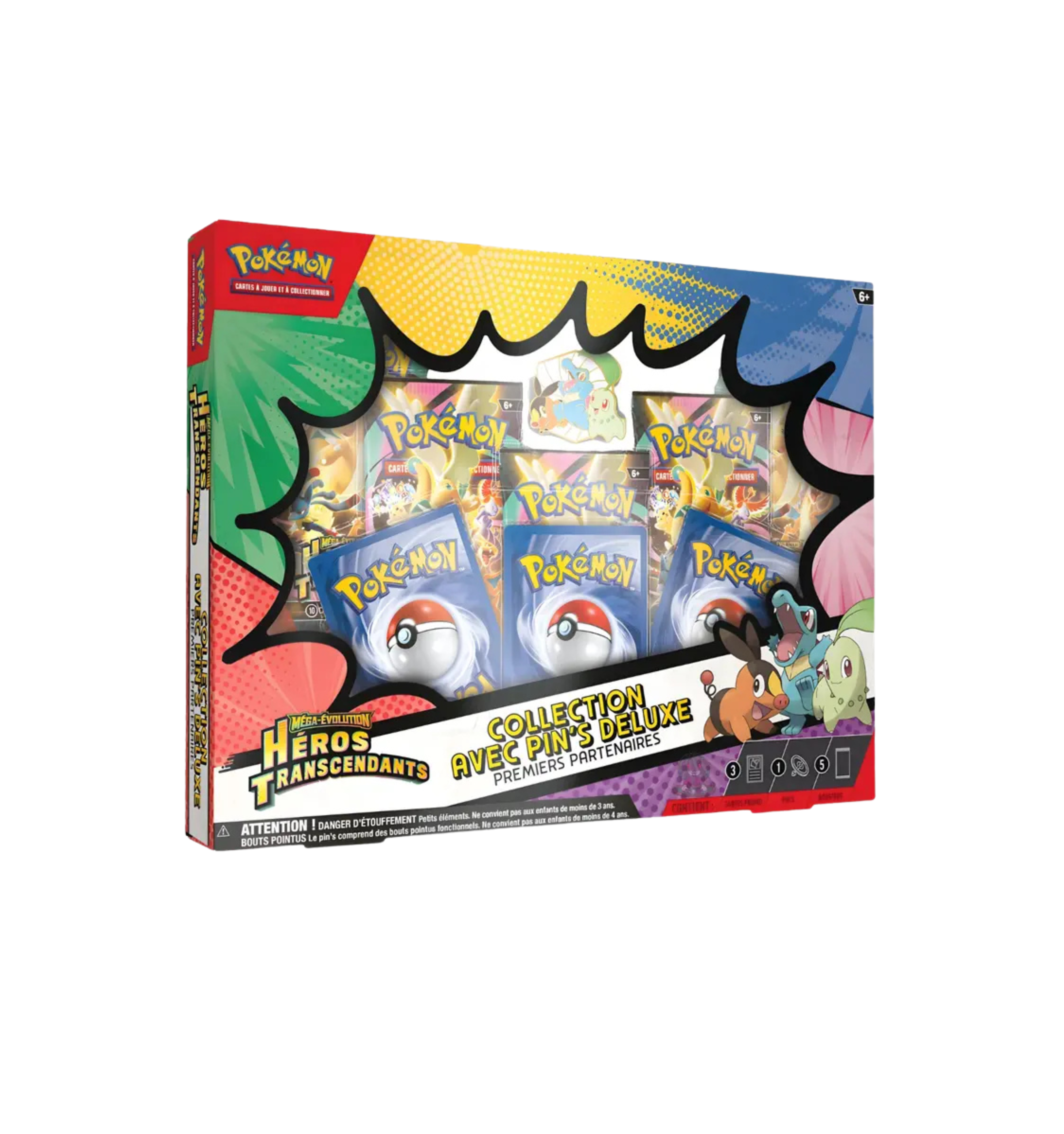 Coffret Pin’s Pokémon ME2.5 Héros Transcendants Scellé - sneyzencorp