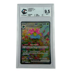 Carte Pokémon gradée Florizarre Ex 198/165 CCC 9.5 – recto | Sneyzencorp
