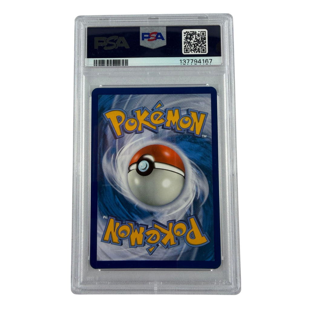 Carte Pokémon gradée Nymphali Ex 156/131 PSA 9 – verso | Sneyzencorp