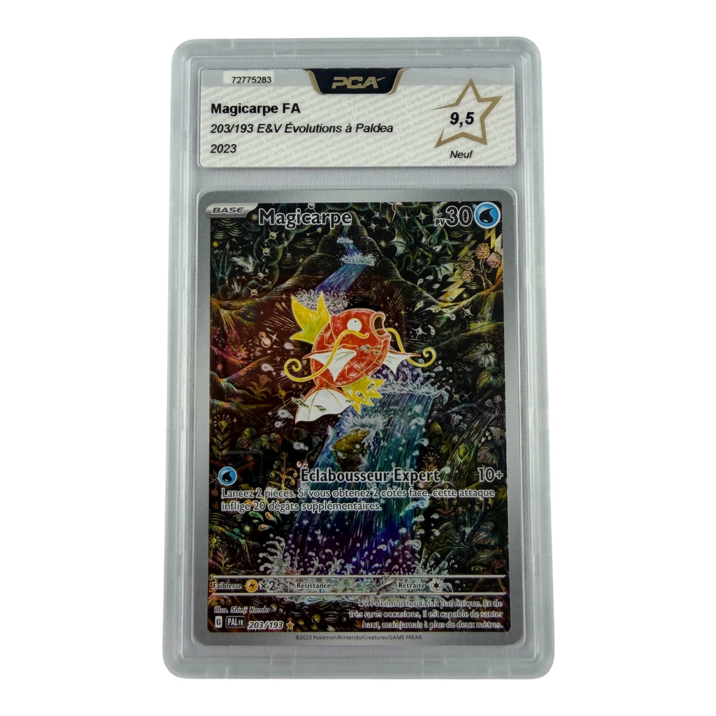 Carte Pokémon gradée Magicarpe 203/193 PCA 9.5 – recto | Sneyzencorp
