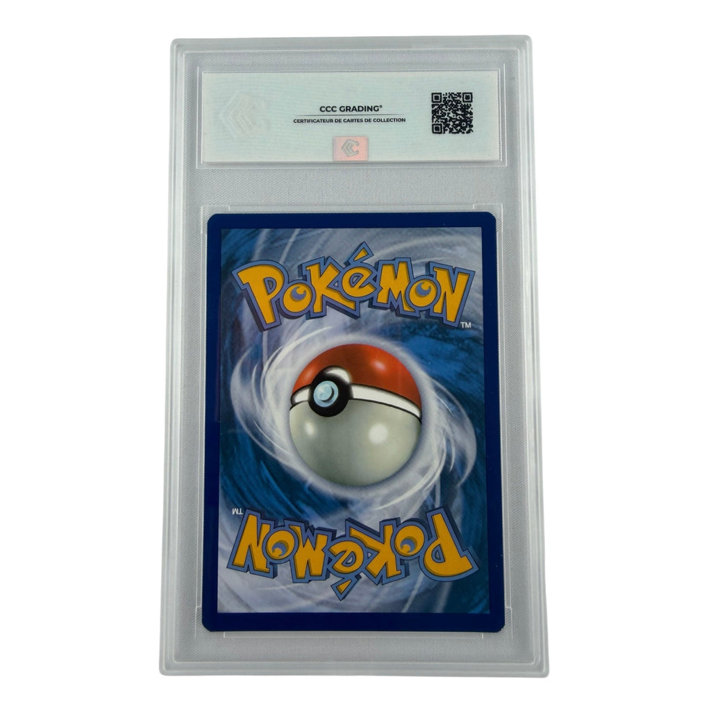 Carte Pokémon gradée Pikachu Shiny 131/091 CCC 9.5 – verso | Sneyzencorp
