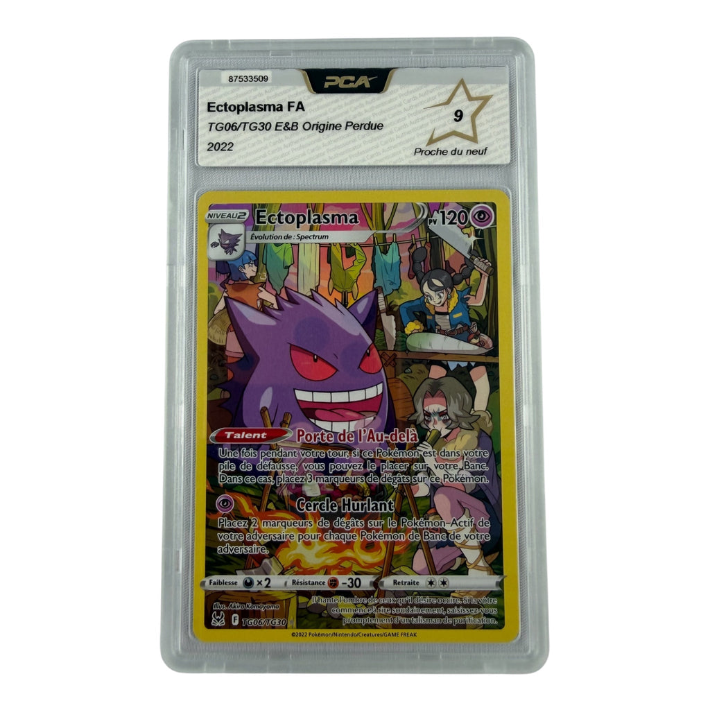 Carte Pokémon gradée Ectoplasma TG06/TG30 PCA 9 – recto | Sneyzencorp