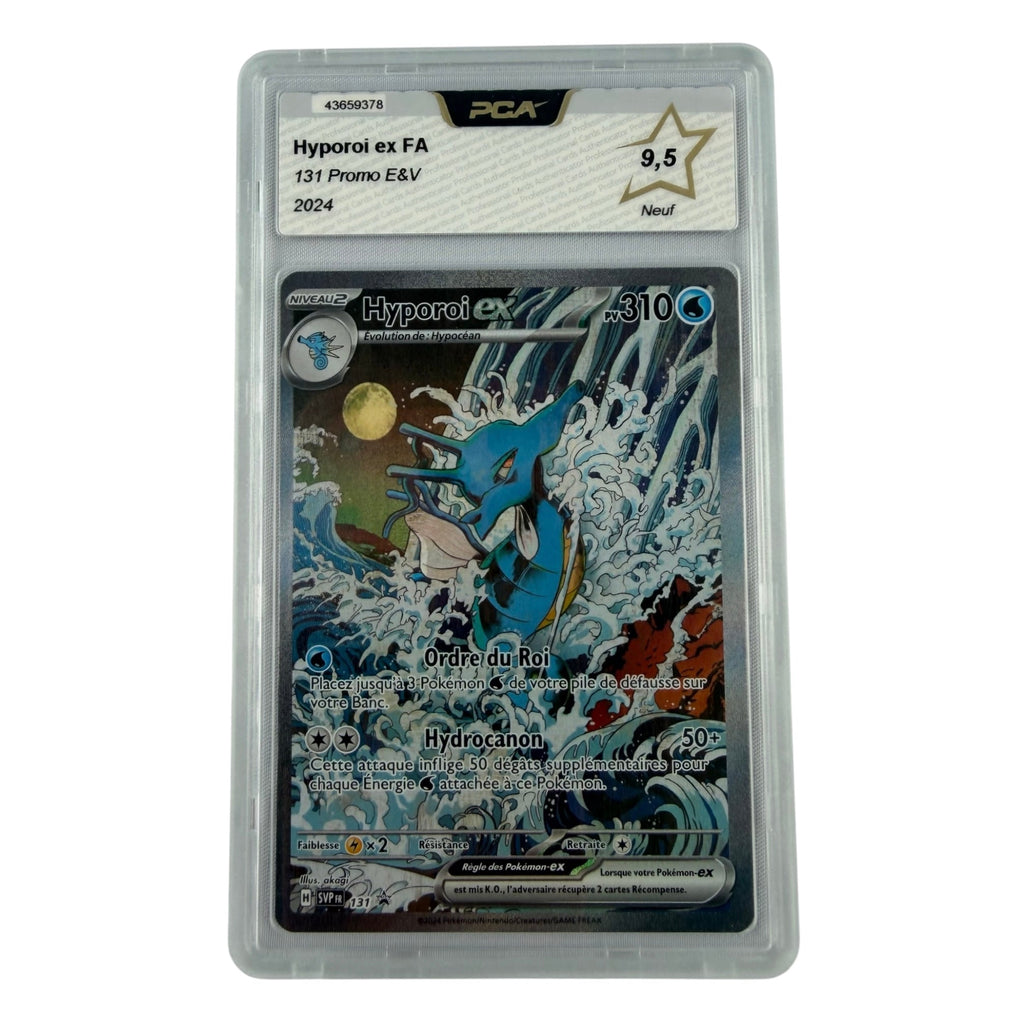 Carte Pokémon gradée Hyporoi Ex 131 PCA 9.5 – recto | Sneyzencorp