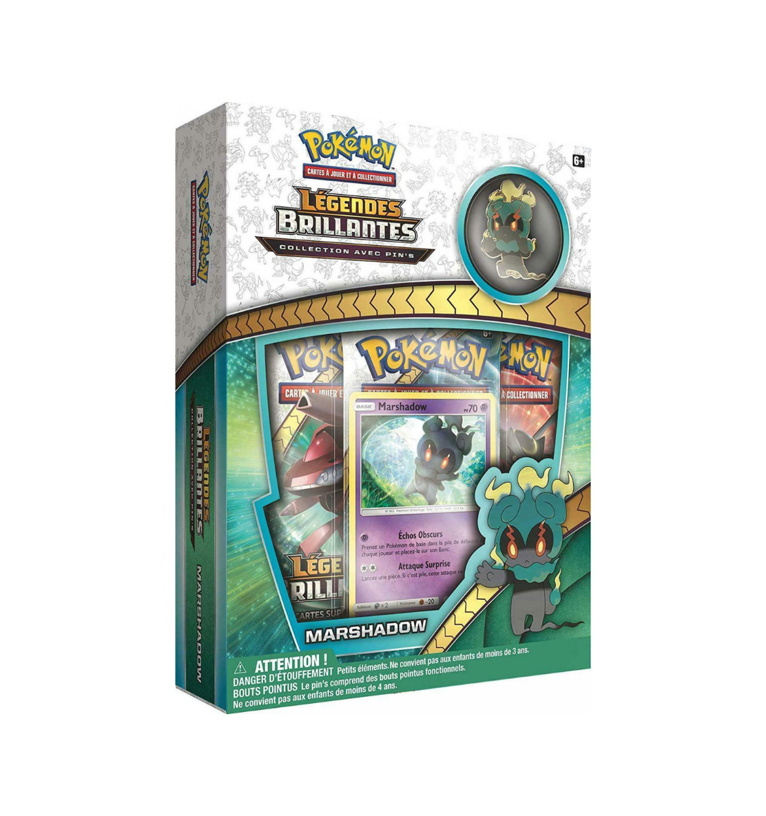 Coffret Pokémon SL3.5 Légendes Brillantes - Marshadow - GX Neuf et Scellé - sneyzencorp