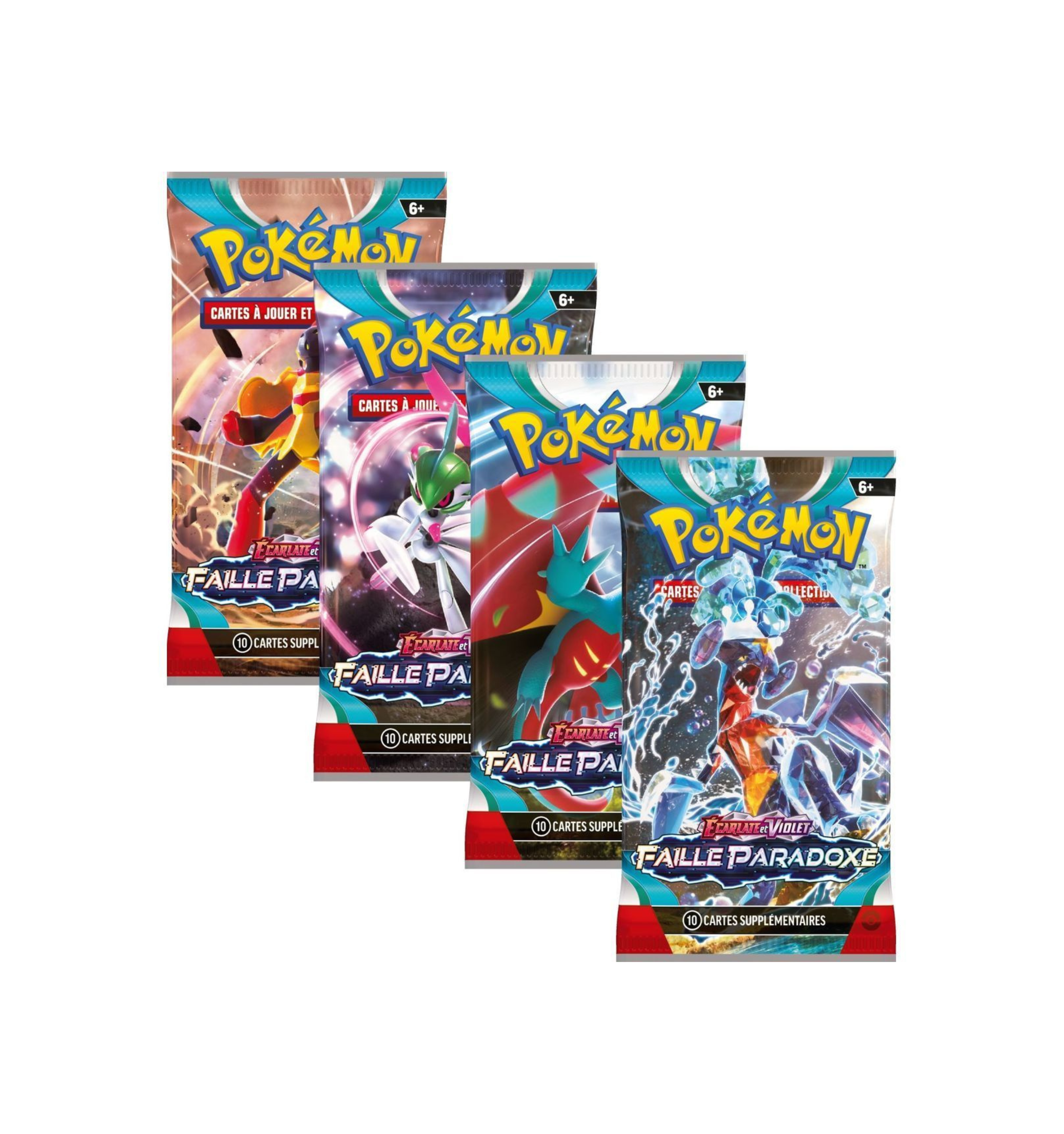 Artset 4 Boosters EV04 Faille Paradoxe – Neuf et Scellé - sneyzencorp