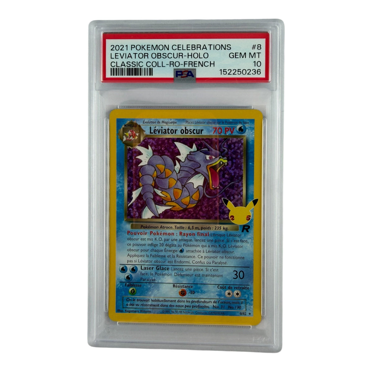 Léviator Obscur 8/82 Célébrations – PSA 10 - sneyzencorp