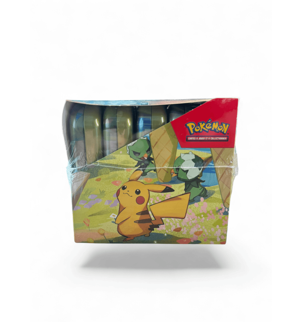 Display 10 Mini Tins Pokémon EV02 Amis de Paldea Neuf et Scellé - sneyzencorp