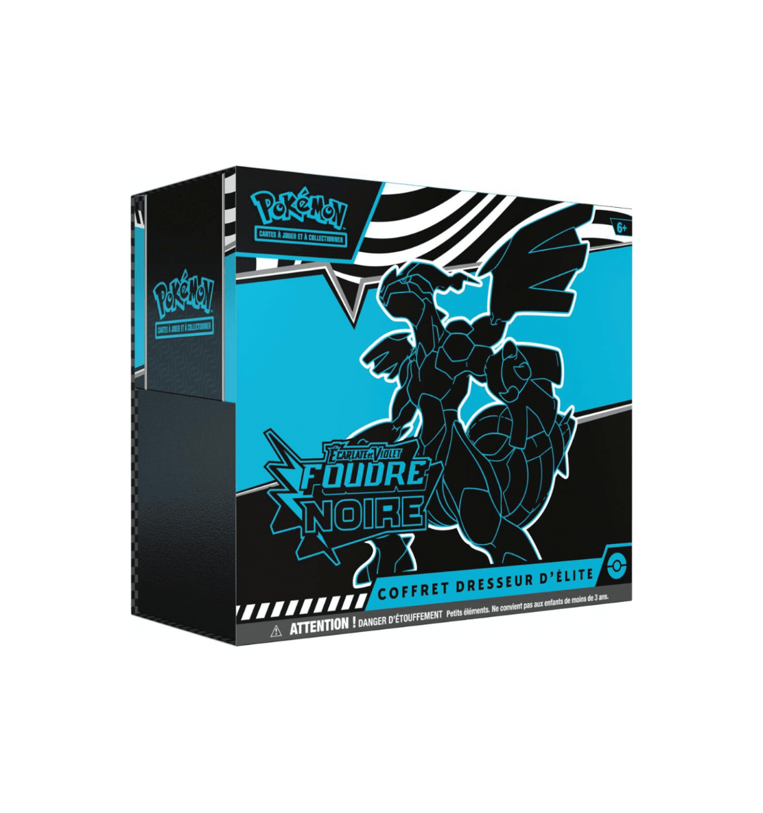 Coffret Dresseur d'Élite ETB Pokémon EV10.5 Foudre Noire neuf et scellé | Sneyzencorp