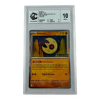 Carte Pokémon gradée Séléroc Staff 004 CCC 10 – recto | Sneyzencorp