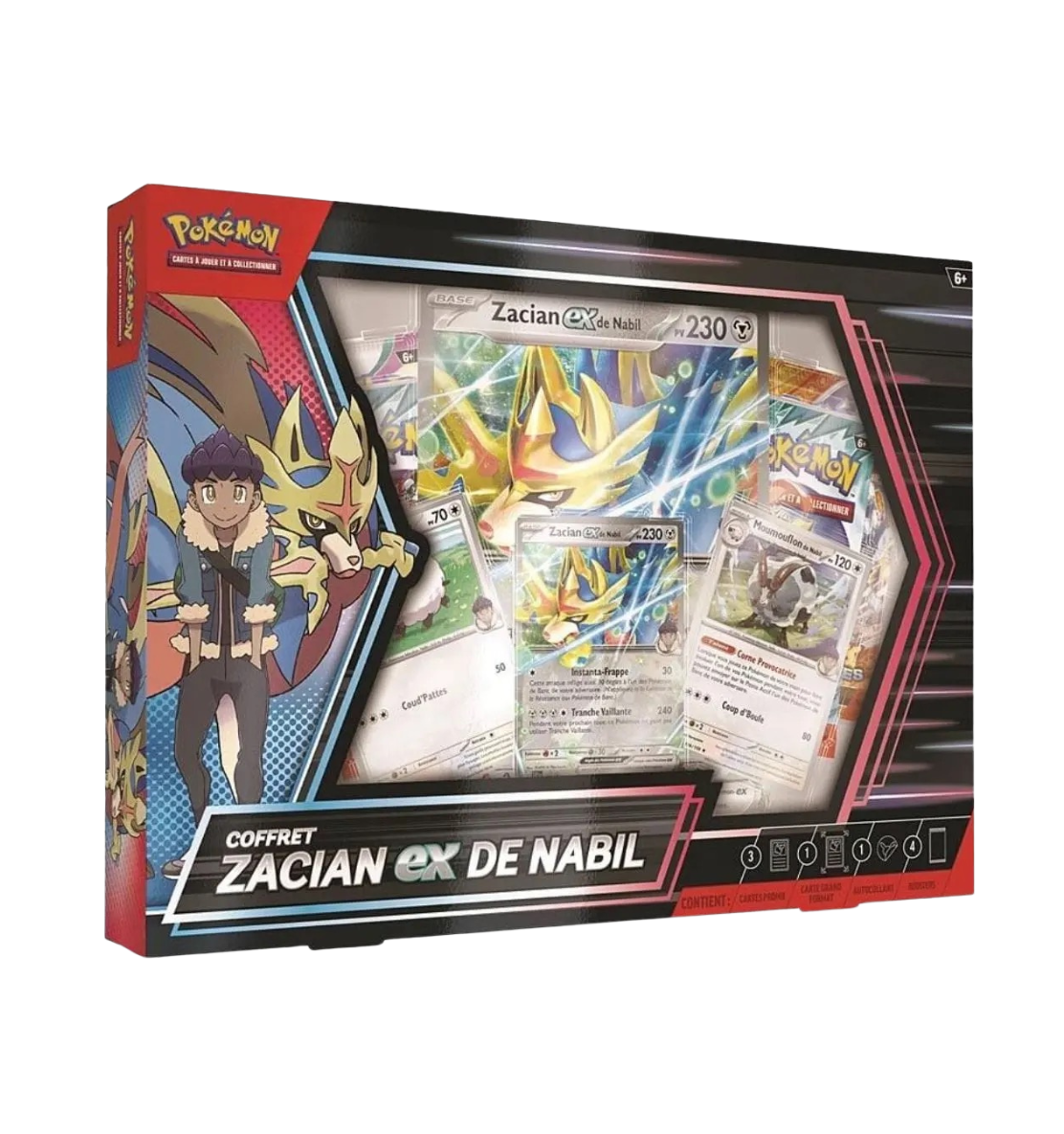 Coffret EV09 Aventures Ensemble Zacian-ex de Nabil Neuf et Scellé - sneyzencorp