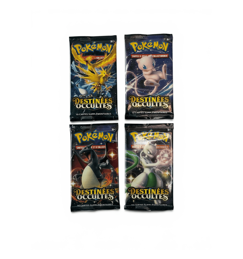 Artset 4 Boosters Pokémon Destinées Occultes SL11.5 Neuf et Scellé FR - sneyzencorp